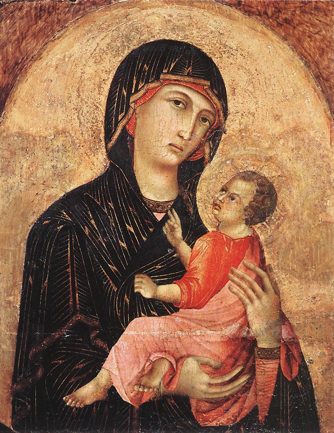 Madonna and Child (no. 593)  dfg